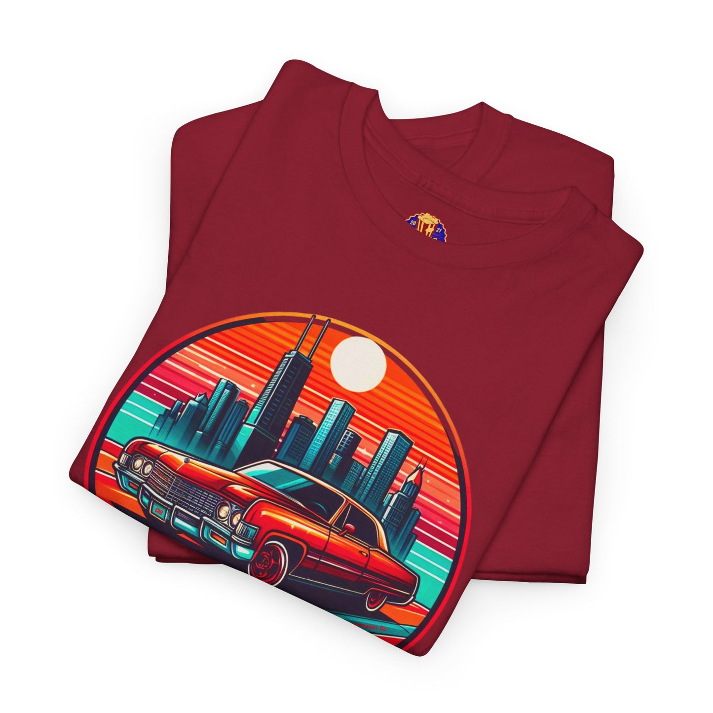 SOUTHSIDE CLASSIC SUNSET Unisex Heavy Cotton Tee