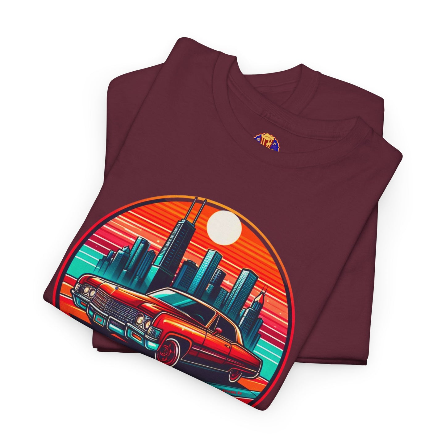 SOUTHSIDE CLASSIC SUNSET Unisex Heavy Cotton Tee
