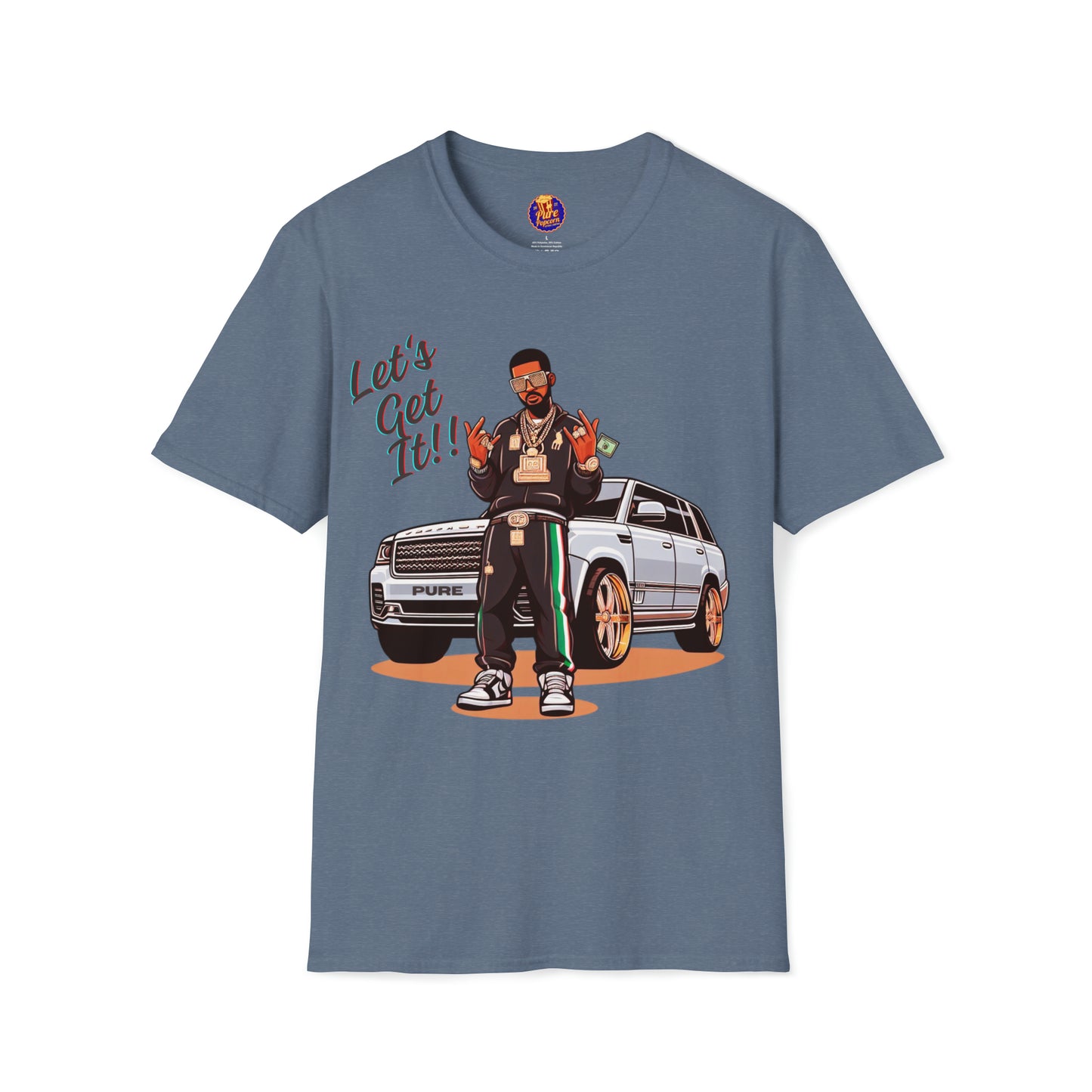 LET'S GET IT-Unisex Softstyle T-Shirt