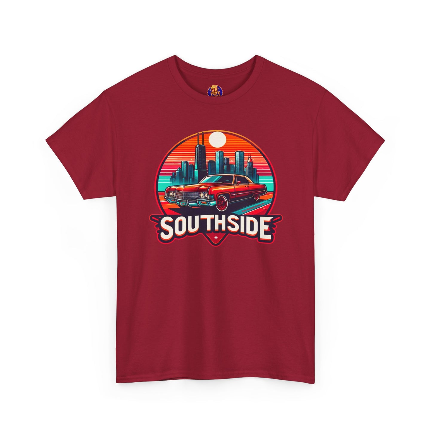 SOUTHSIDE CLASSIC SUNSET Unisex Heavy Cotton Tee