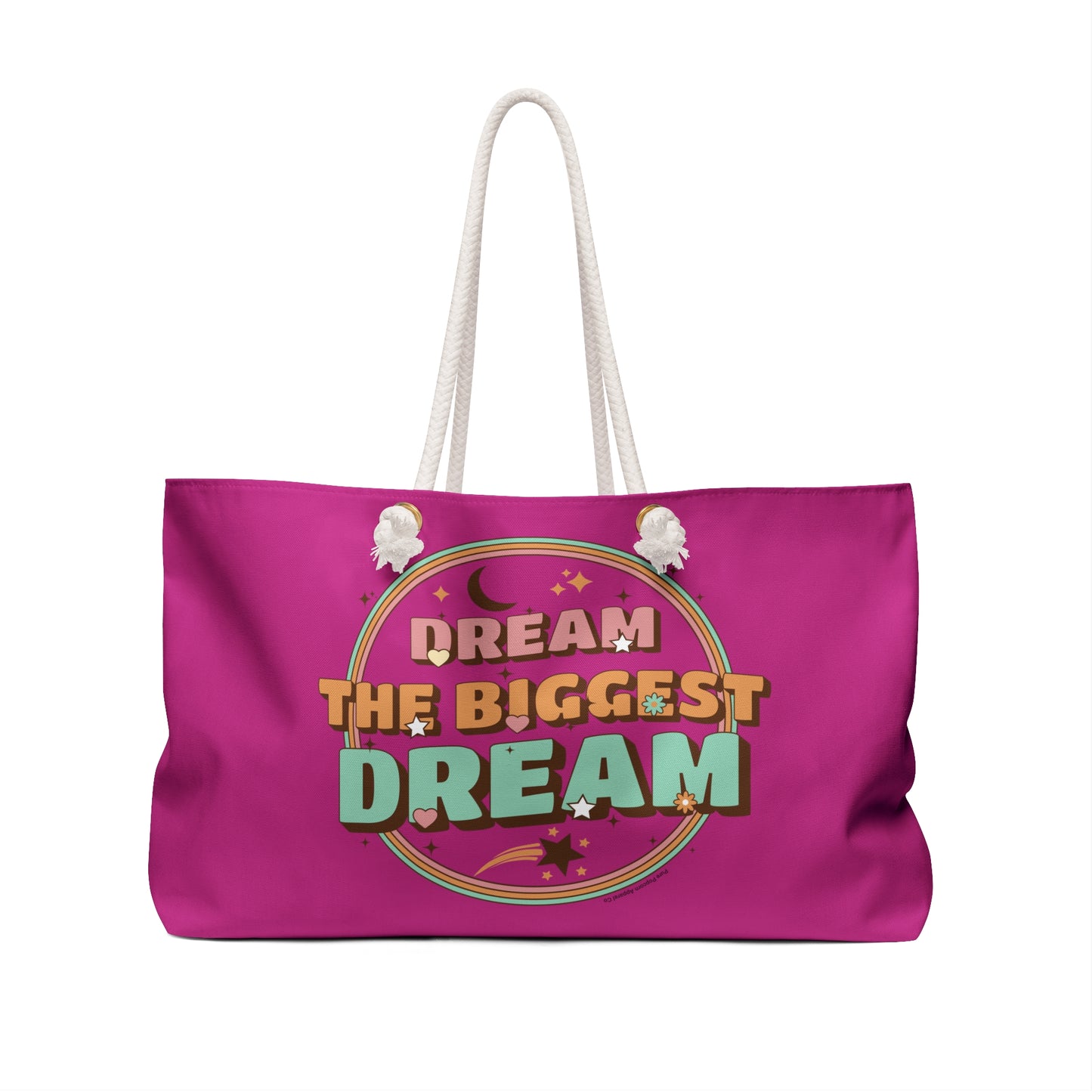 DREAM THE BIGGEST DREAM-Weekender Bag