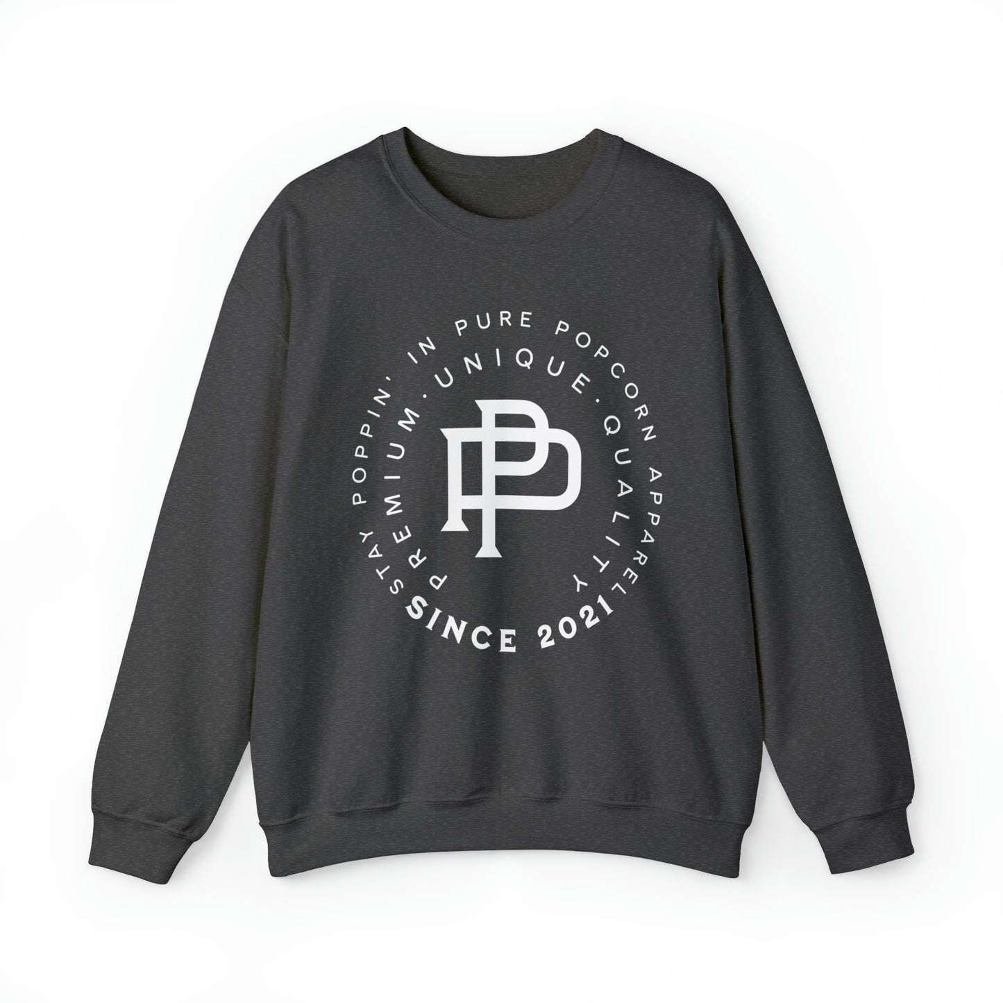 PURE POPCORN APPAREL COMPANY STAMP SWEATSHIRT