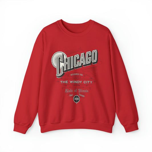 CHICAGO "THE WINDY CITY" SWEATSHIRT