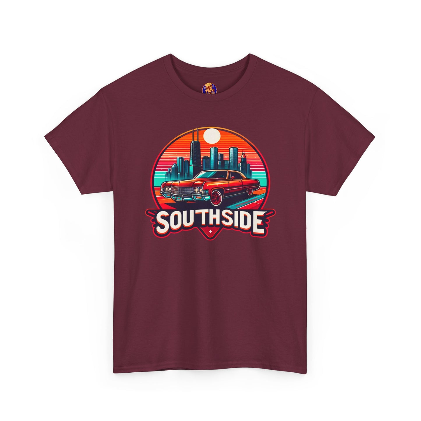 SOUTHSIDE CLASSIC SUNSET Unisex Heavy Cotton Tee