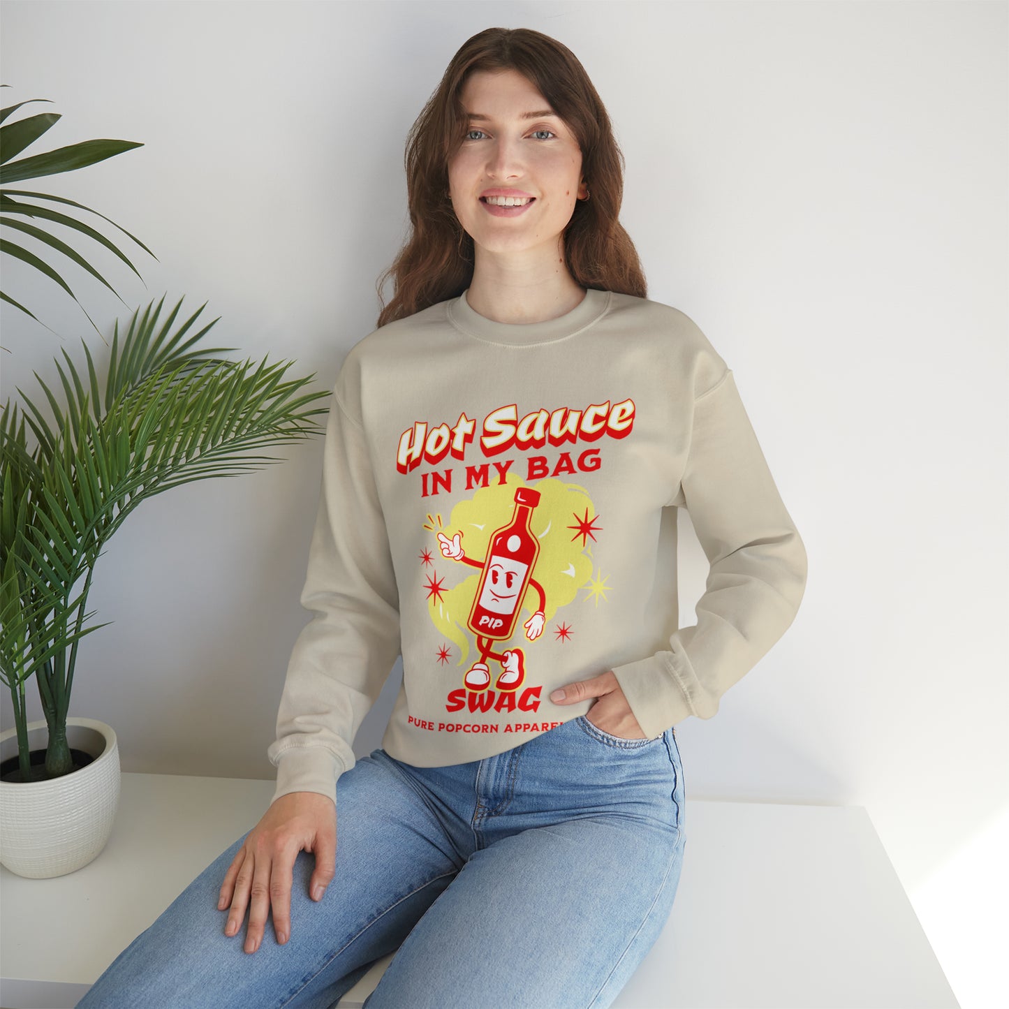 SWAGGY HOT SAUCE SWEATSHIRT