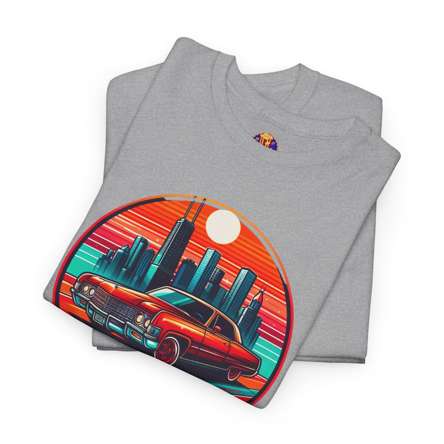 SOUTHSIDE CLASSIC SUNSET Unisex Heavy Cotton Tee