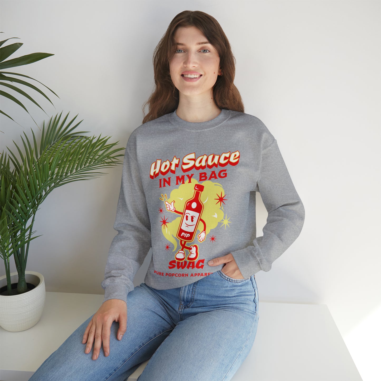 SWAGGY HOT SAUCE SWEATSHIRT