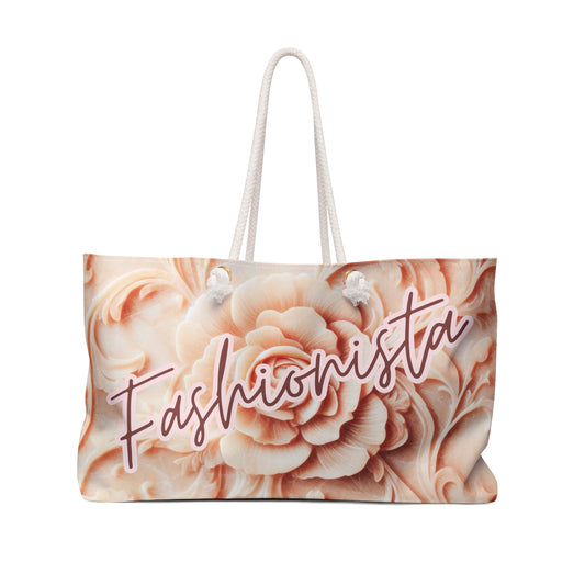 FASHIONISTA ROSE- Beach Bag