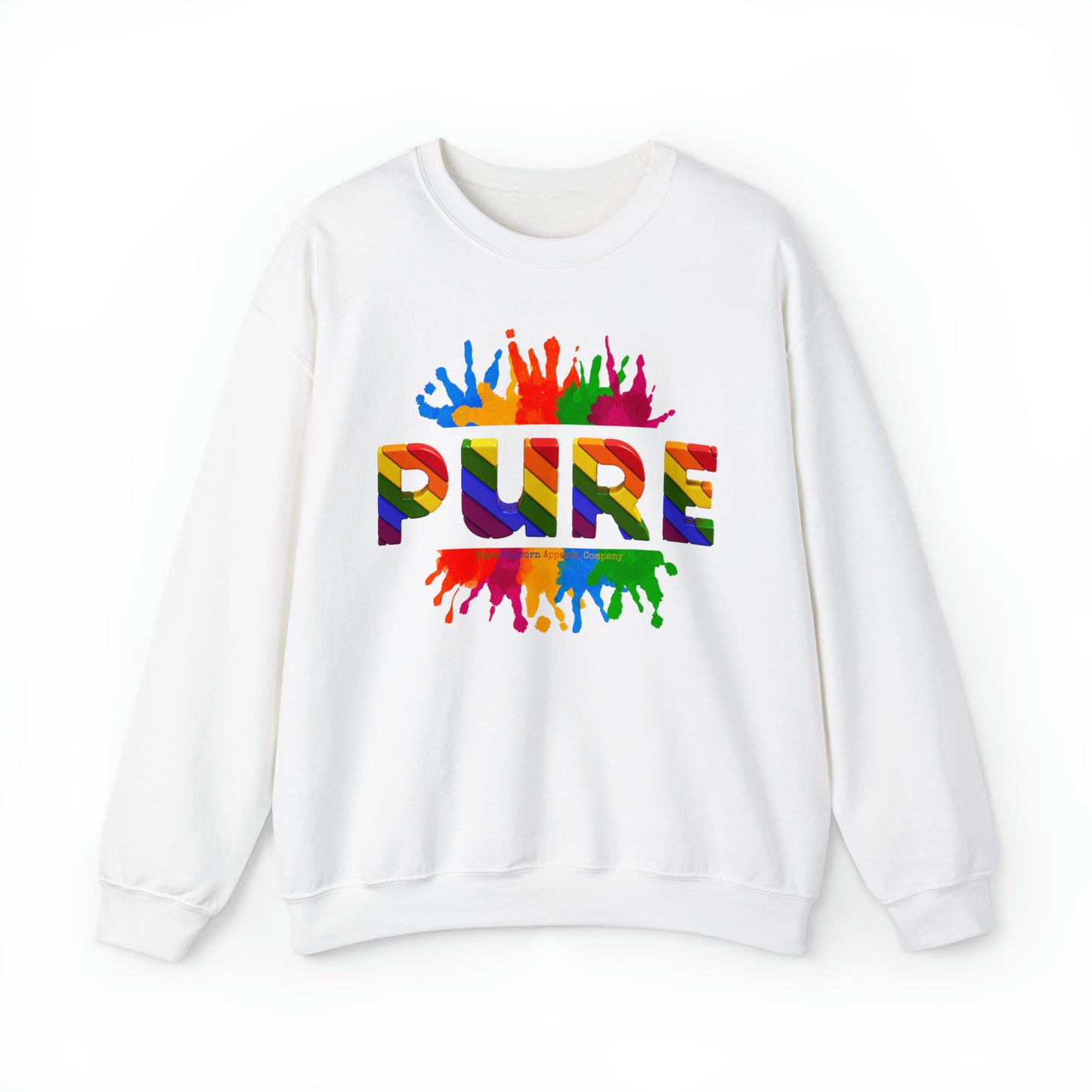PURE PAINT SPLATTER SWEATSHIRT
