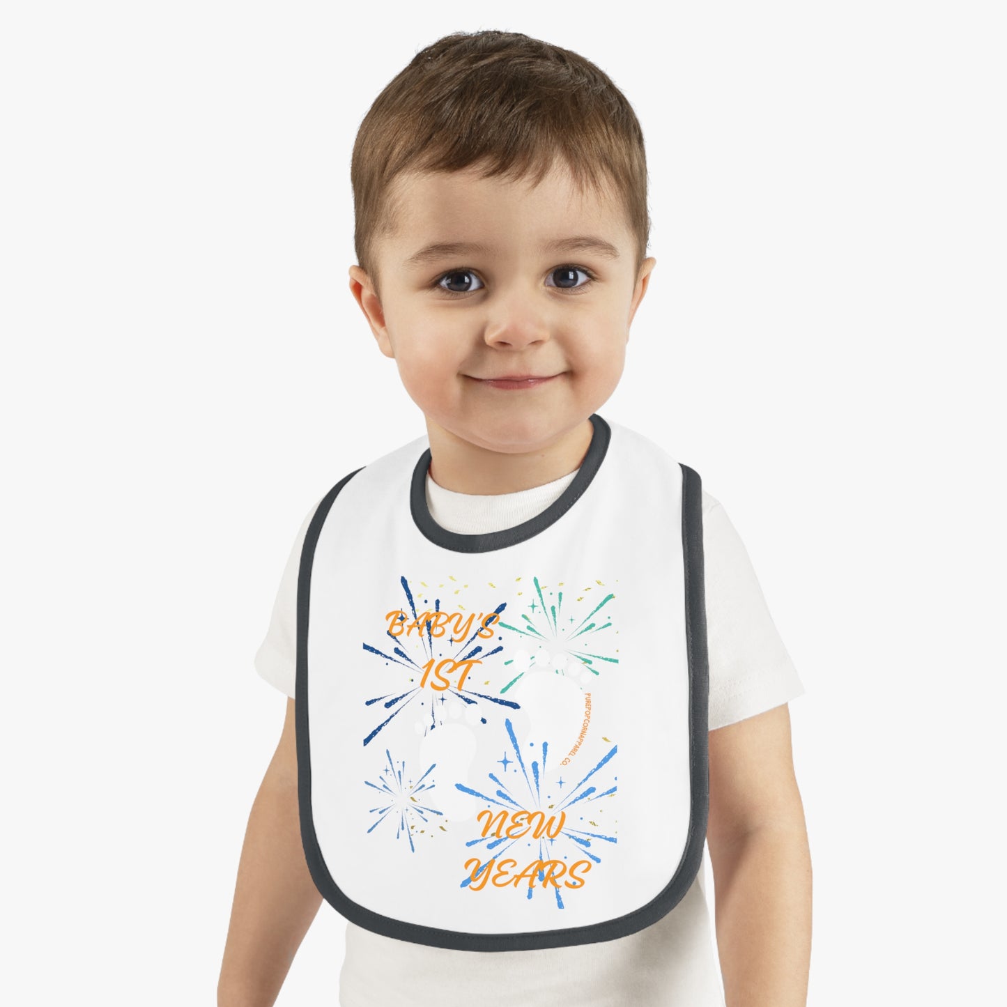 BABY 1ST NEW YEARS BIB
