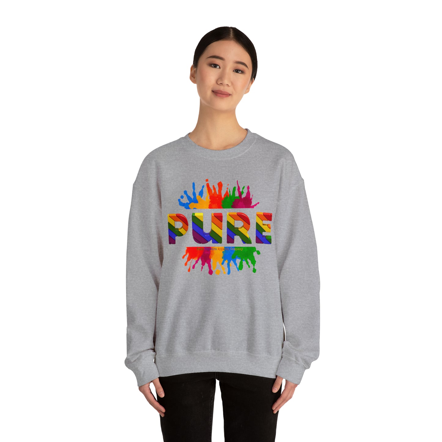 PURE PAINT SPLATTER SWEATSHIRT