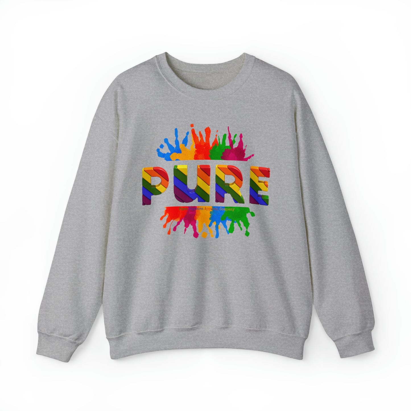 PURE PAINT SPLATTER SWEATSHIRT