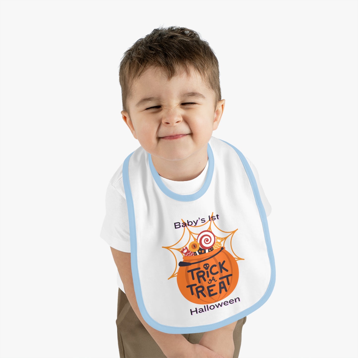 BABY 1ST TREAT OR TREAT BIB