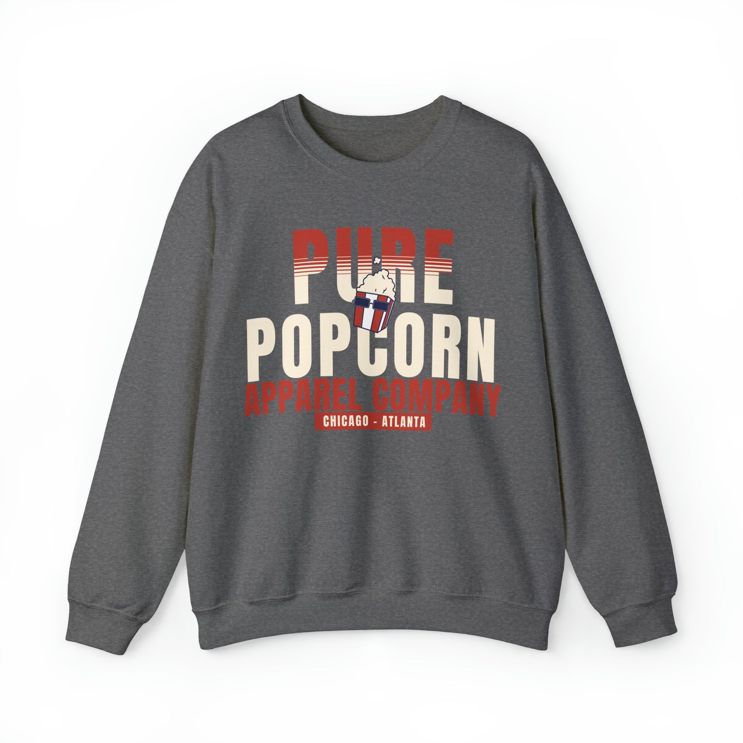 PURE POPCORN APPAREL COMPANY BOLD SWEATSHIRT
