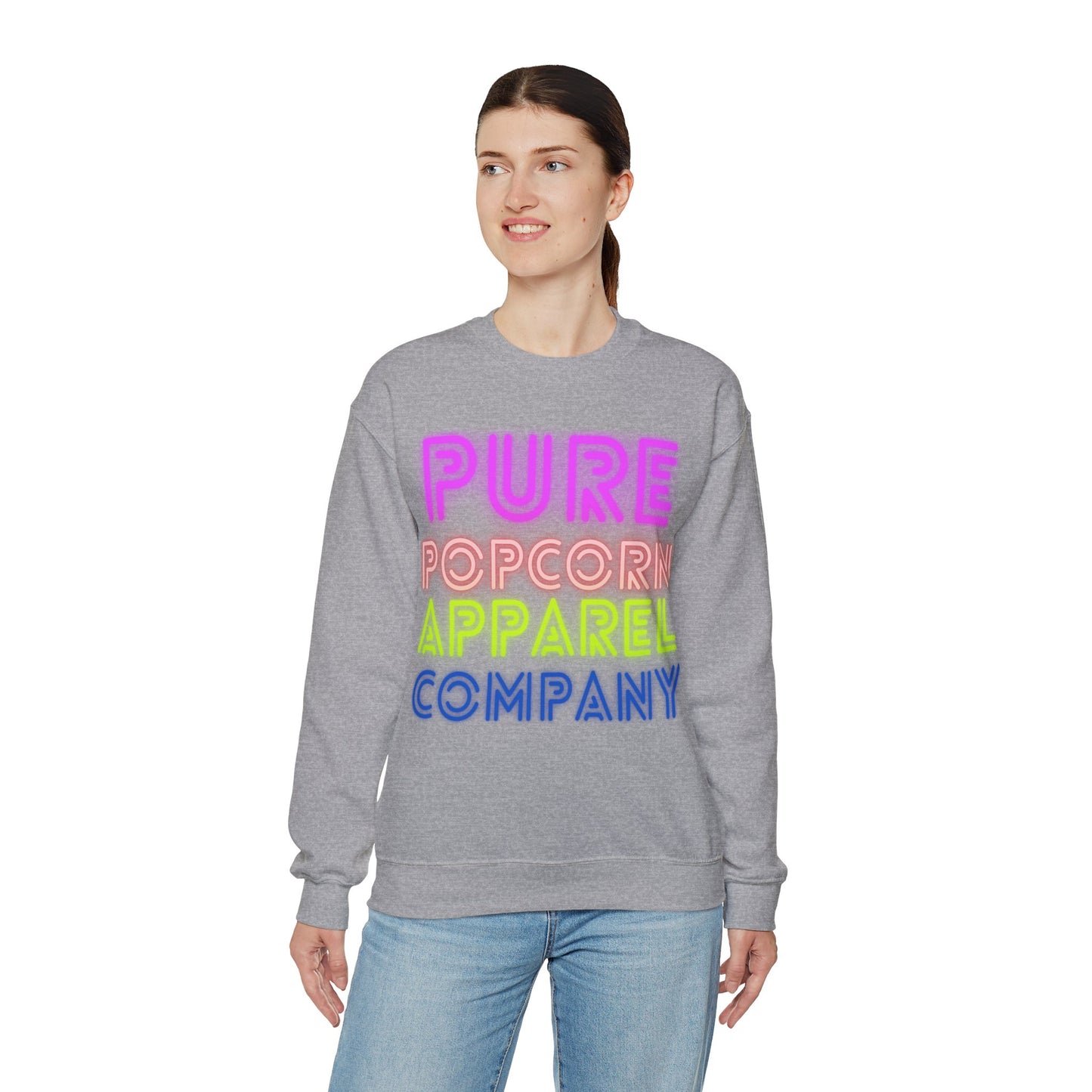 NEON PURE POPCORN APPAREL COMPANY SWEATSHIRT