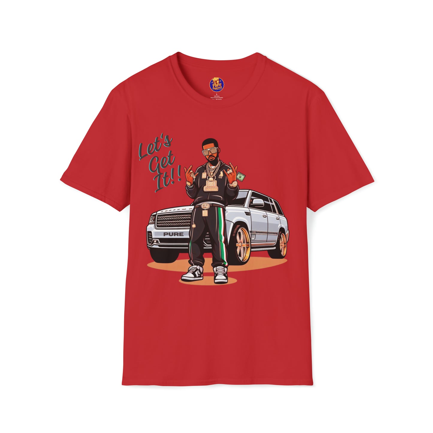 LET'S GET IT-Unisex Softstyle T-Shirt