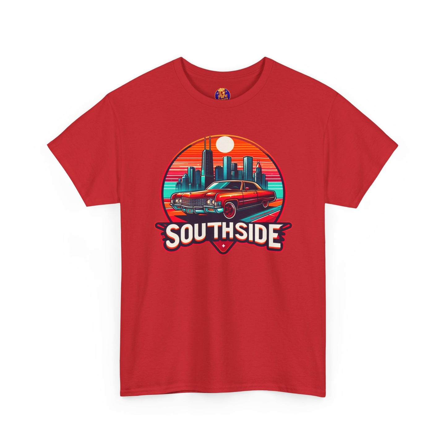 SOUTHSIDE CLASSIC SUNSET Unisex Heavy Cotton Tee
