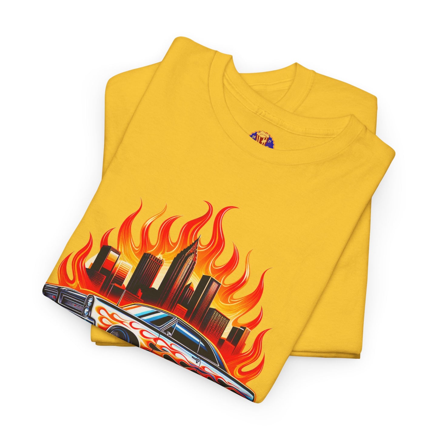 MUSCLE CAR-85 SOUTH FLAMES