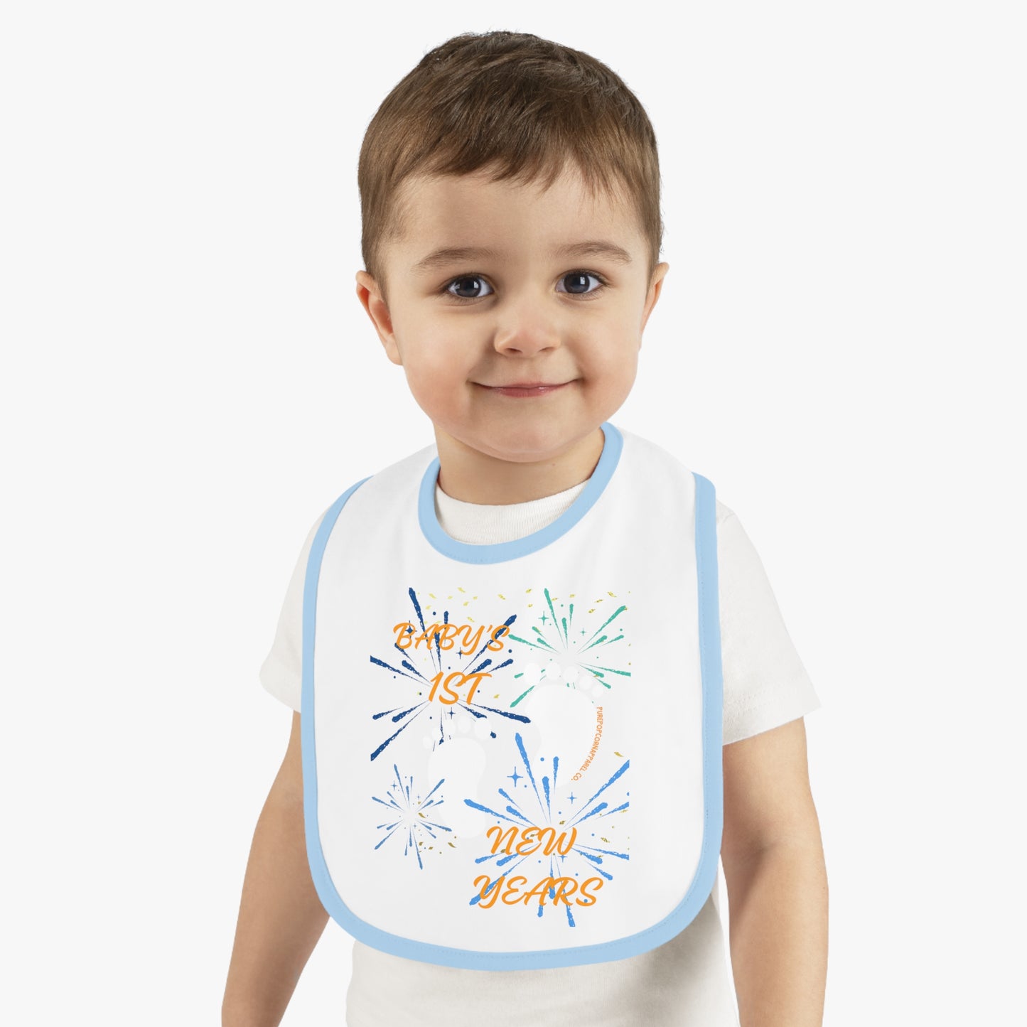 BABY 1ST NEW YEARS BIB
