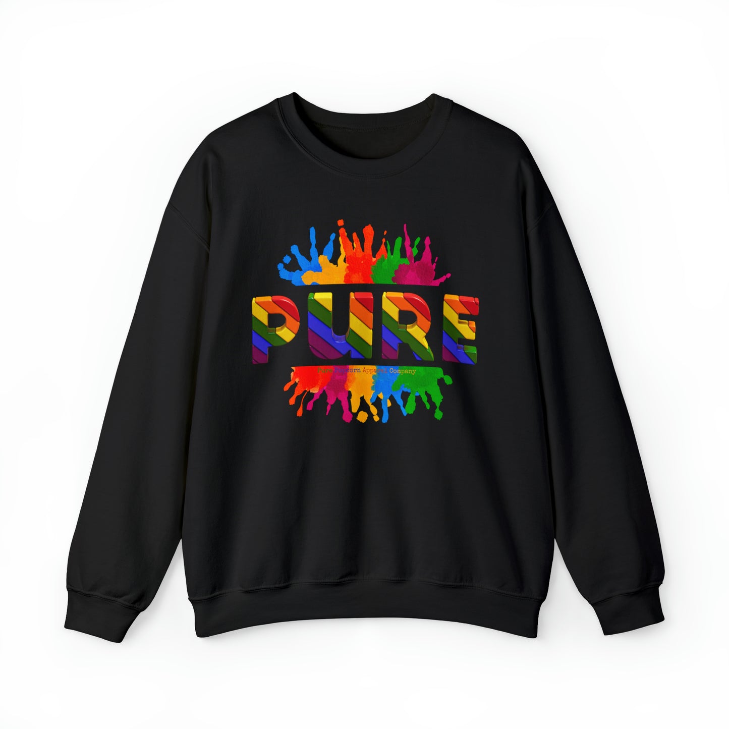 PURE PAINT SPLATTER SWEATSHIRT