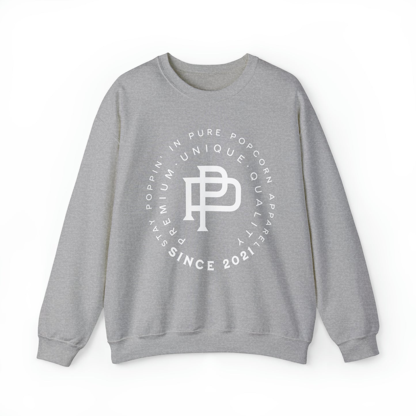 PURE POPCORN APPAREL COMPANY STAMP SWEATSHIRT