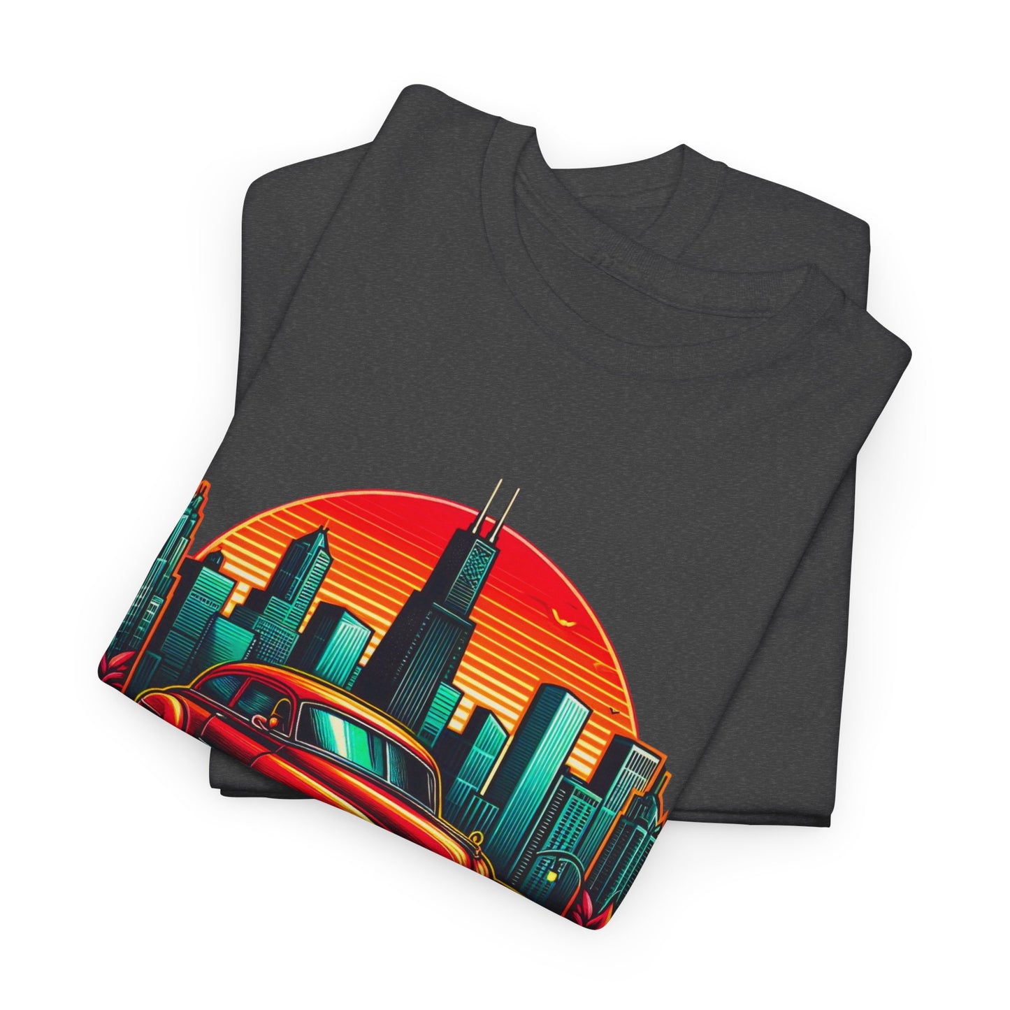 SOUTHSIDE OL SCHOOL CAR Unisex Heavy Cotton Tee