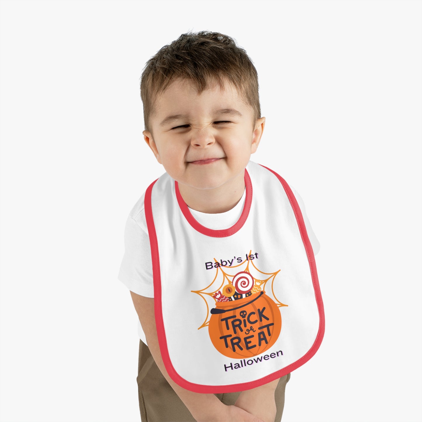 BABY 1ST TREAT OR TREAT BIB