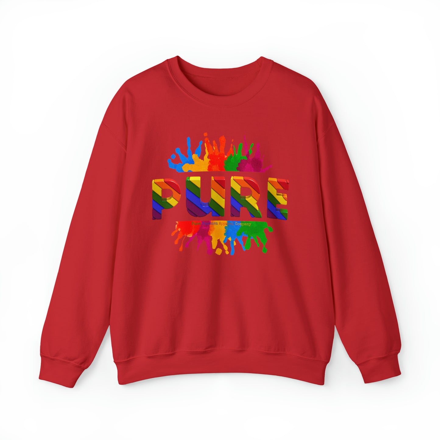 PURE PAINT SPLATTER SWEATSHIRT