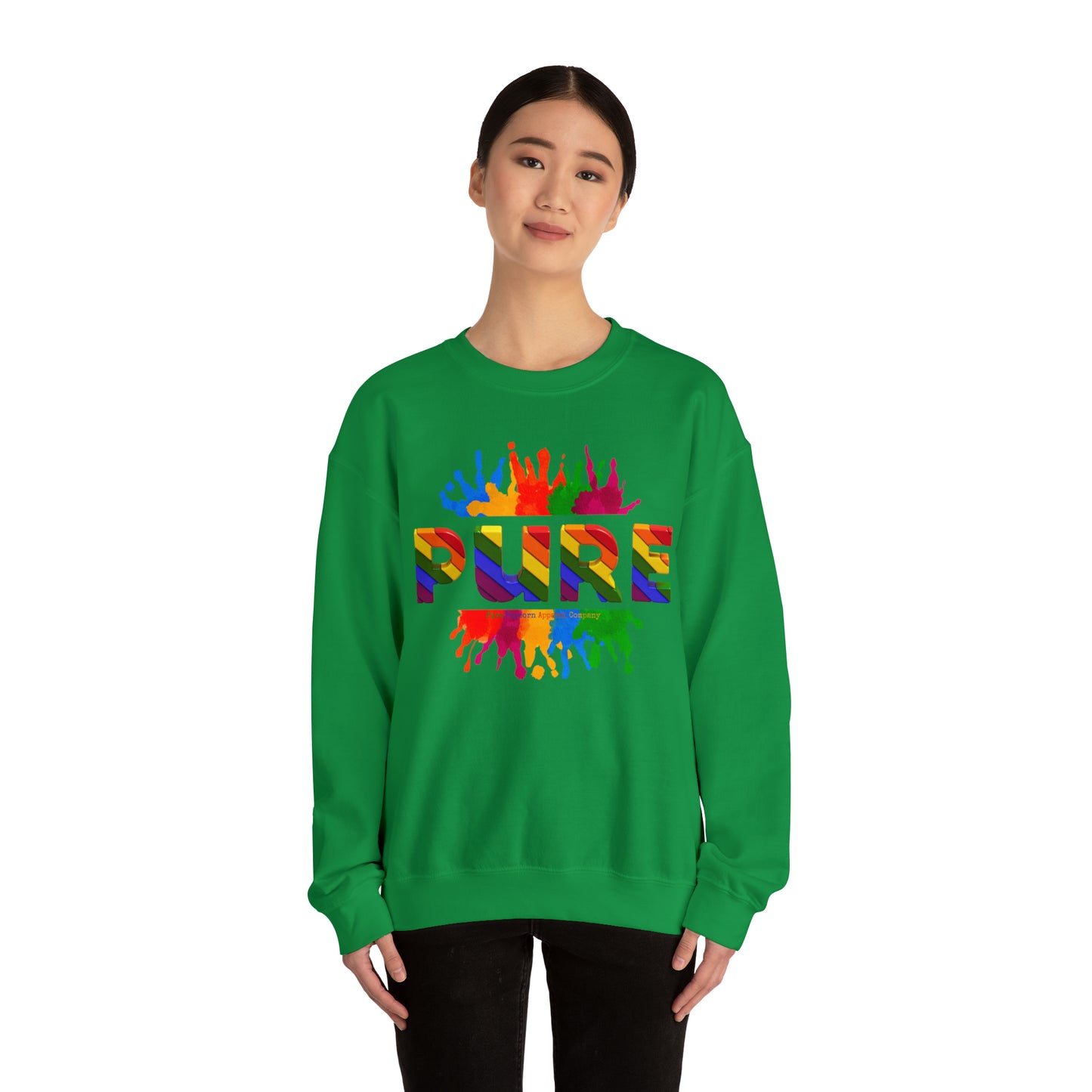 PURE PAINT SPLATTER SWEATSHIRT