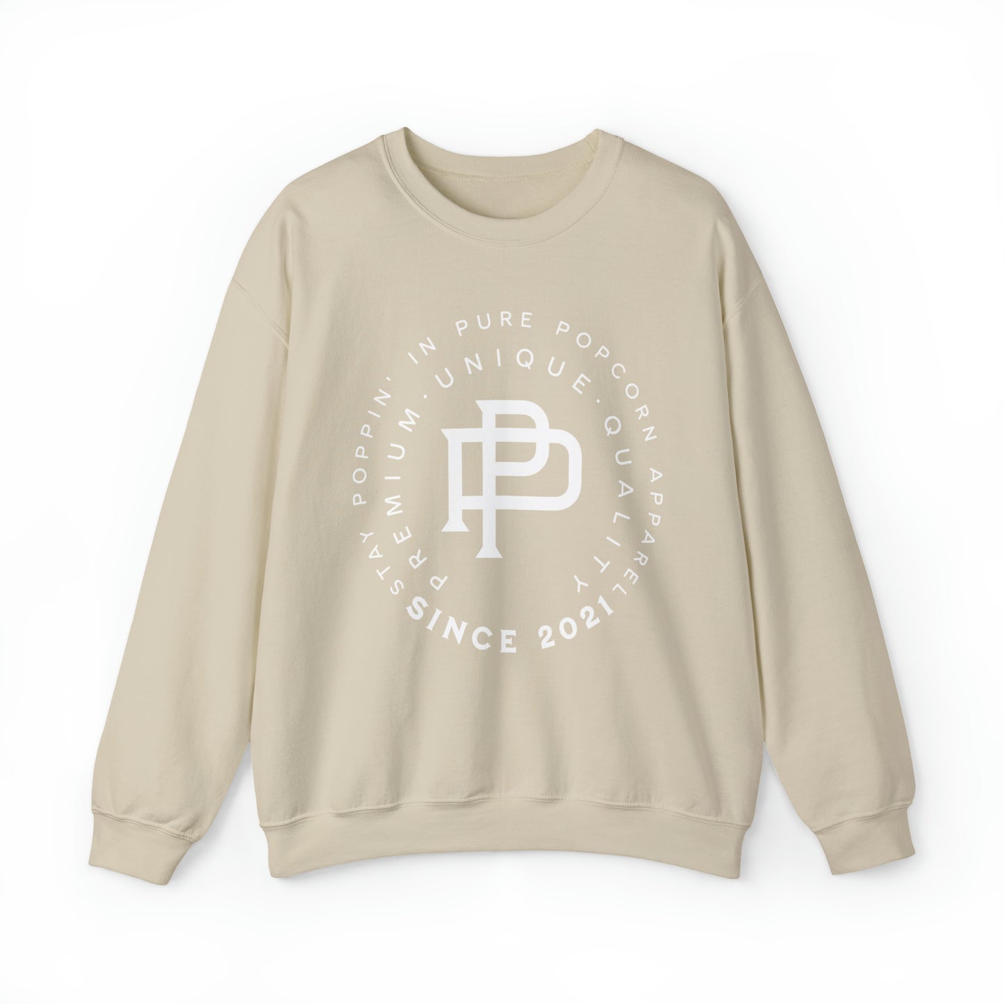 PURE POPCORN APPAREL COMPANY STAMP SWEATSHIRT
