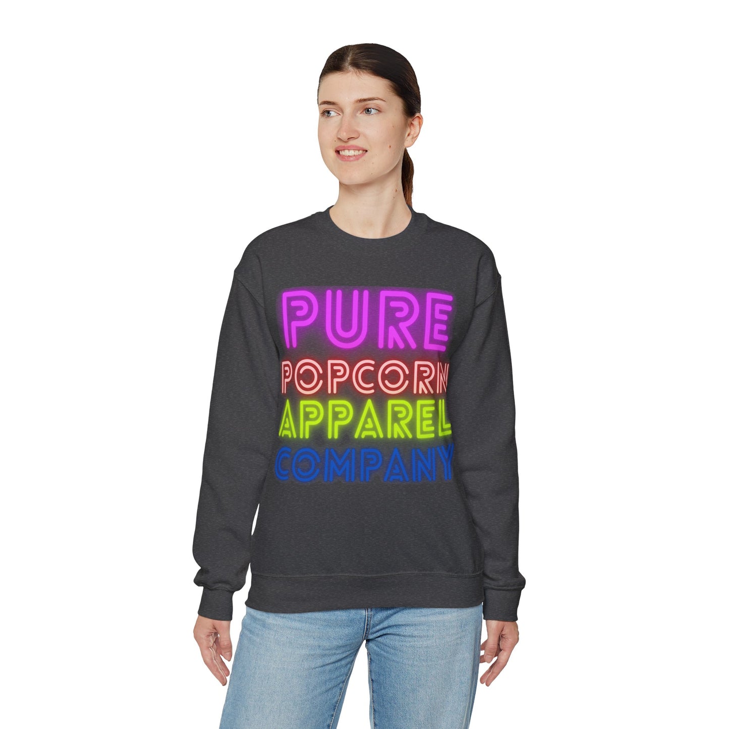 NEON PURE POPCORN APPAREL COMPANY SWEATSHIRT