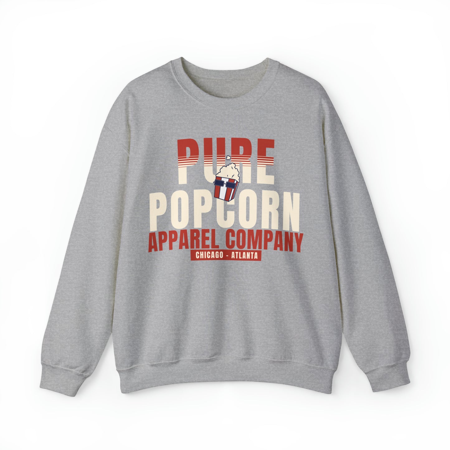 PURE POPCORN APPAREL COMPANY BOLD SWEATSHIRT