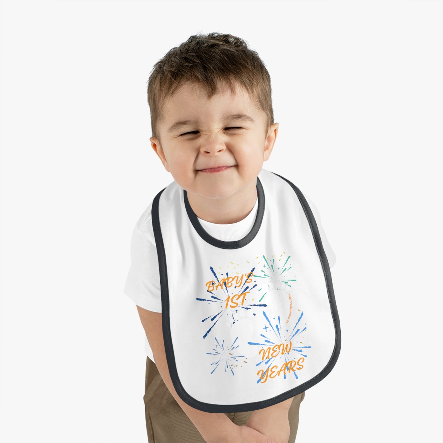 BABY 1ST NEW YEARS BIB