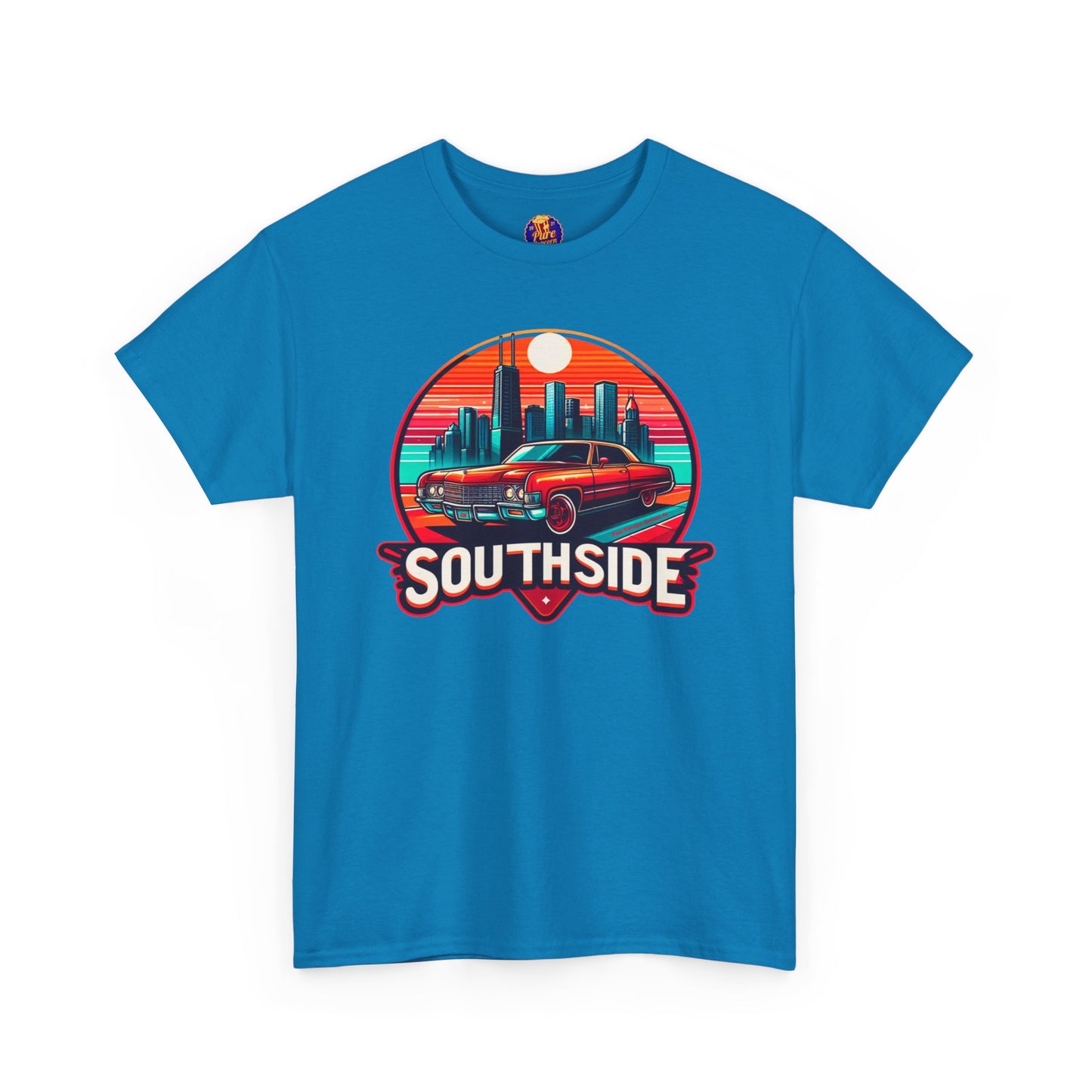 SOUTHSIDE CLASSIC SUNSET Unisex Heavy Cotton Tee
