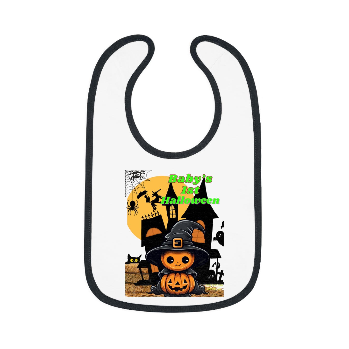 BABY 1ST HALLOWEEN PUMPKIN BIB