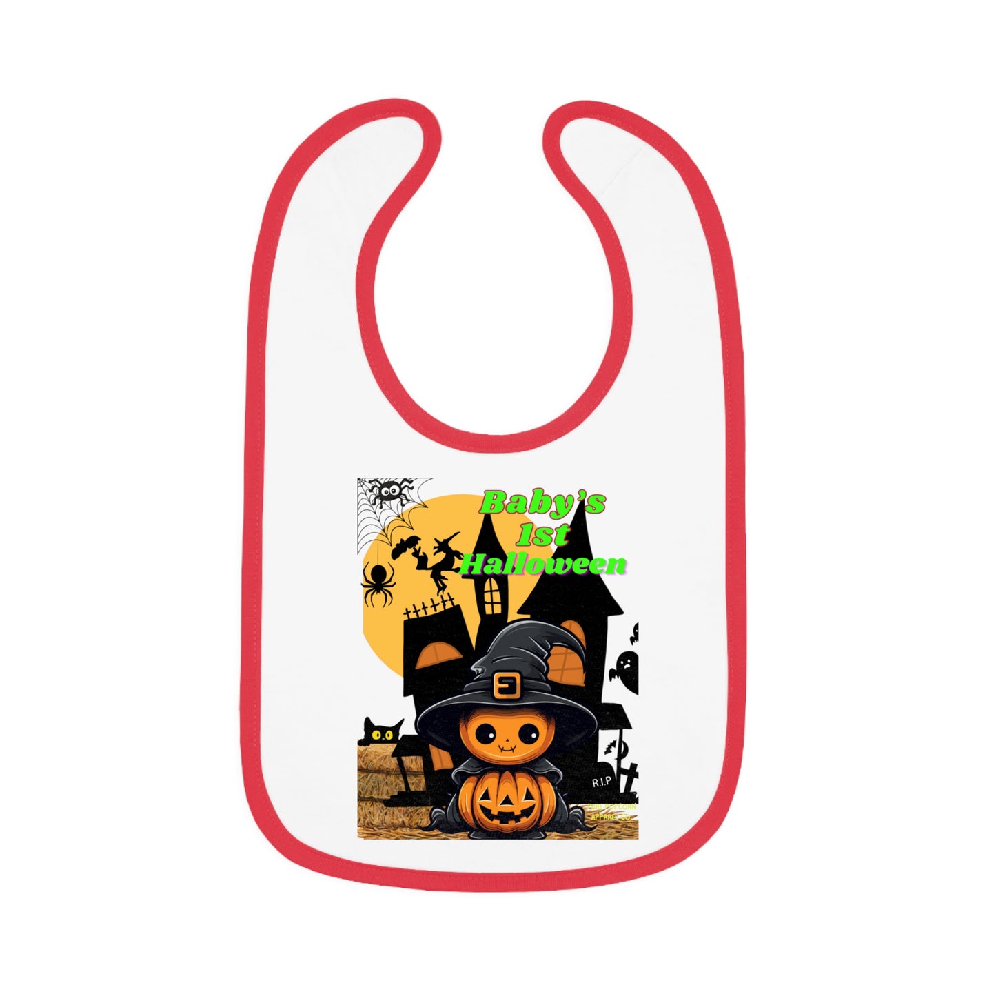 BABY 1ST HALLOWEEN PUMPKIN BIB