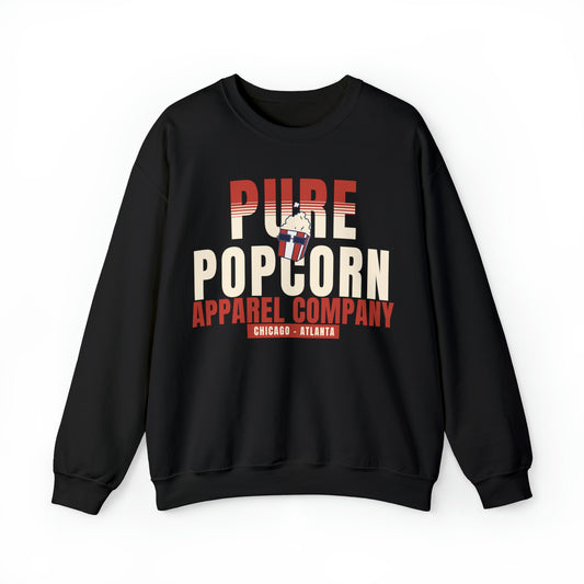 PURE POPCORN APPAREL COMPANY BOLD SWEATSHIRT