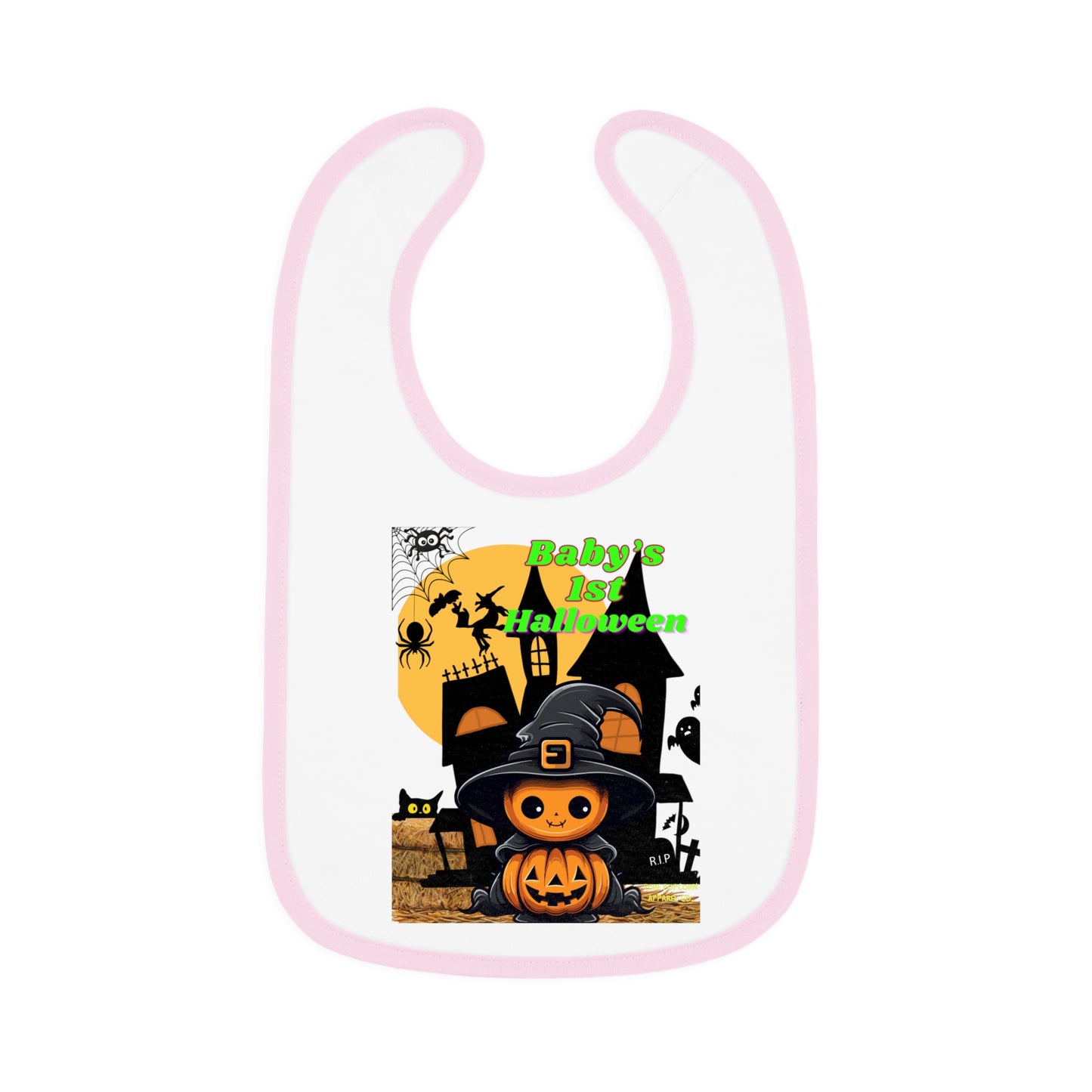 BABY 1ST HALLOWEEN PUMPKIN BIB