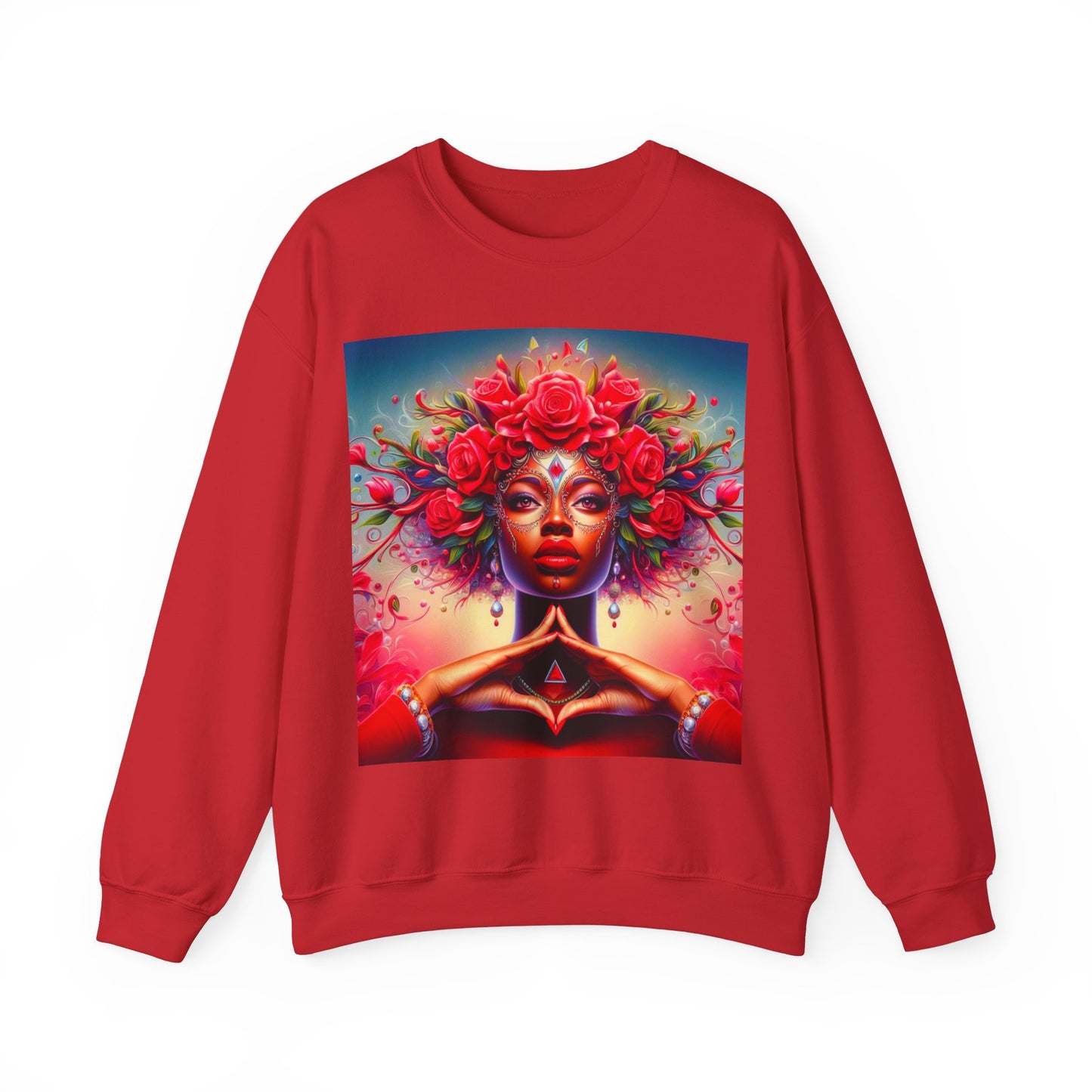 DELTA ROSE CROWN SWEATSHIRT