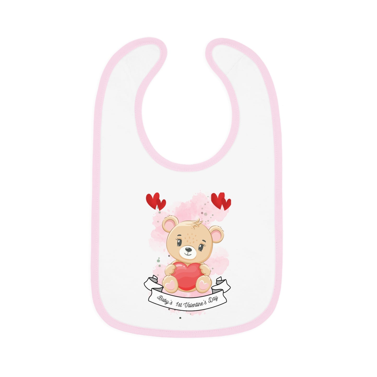 BABY 1ST VALENTINE BIB